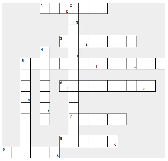 Kruiswoordpuzzel kinderrechten